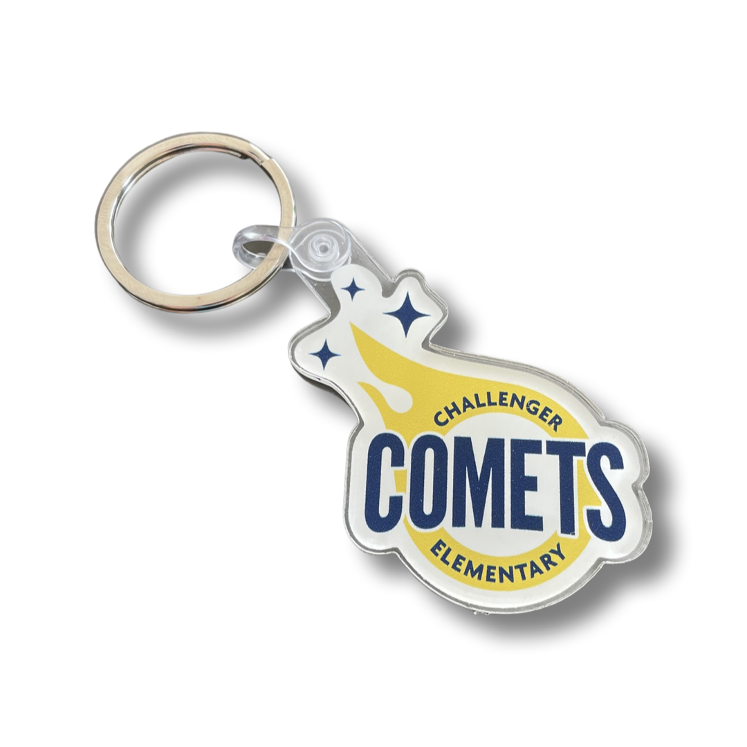 Comets Keychain